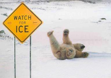 Watch for ICE! Stay Off the ICE!